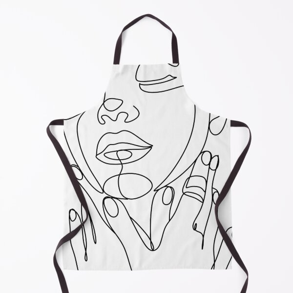 Item preview, One line face, illustration. Minimalist Woman Art. Portrait minimalistic style. Modern continuous line art designed and sold by OneLinePrint.