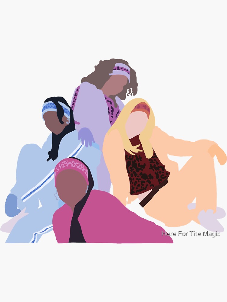 Cheetah Sistahs Sticker