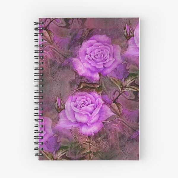 Item preview, Rosas Arlequín Moradas designed and sold by DEBORAH CROSS.