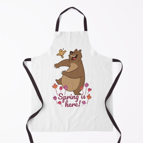 Item preview, Spring is here! - spring flowers bear bird designed and sold by AaaleXX.