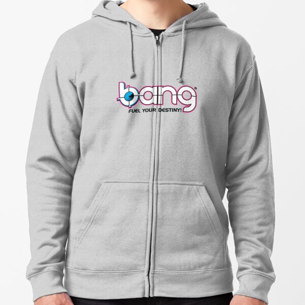 Bang Energy Drink Logo Zipped Hoodie