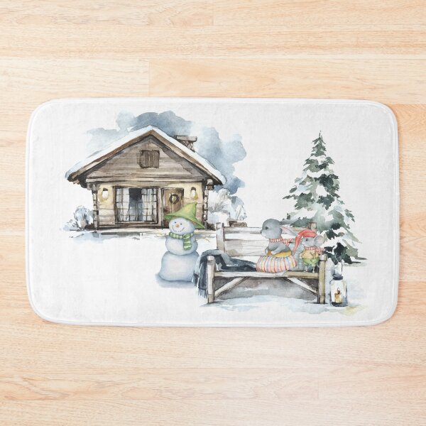 Item preview, Spying on Snowmen - Cute Animals in the Woods designed and sold by TheCurators.