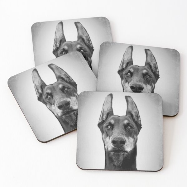 Item preview, Doberman dog - BW Vintage - D24 designed and sold by DecoVintage.
