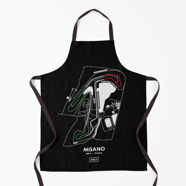 Item preview, MISANO - ITALY TRACK MAP FLAG designed and sold by andreanastasio.