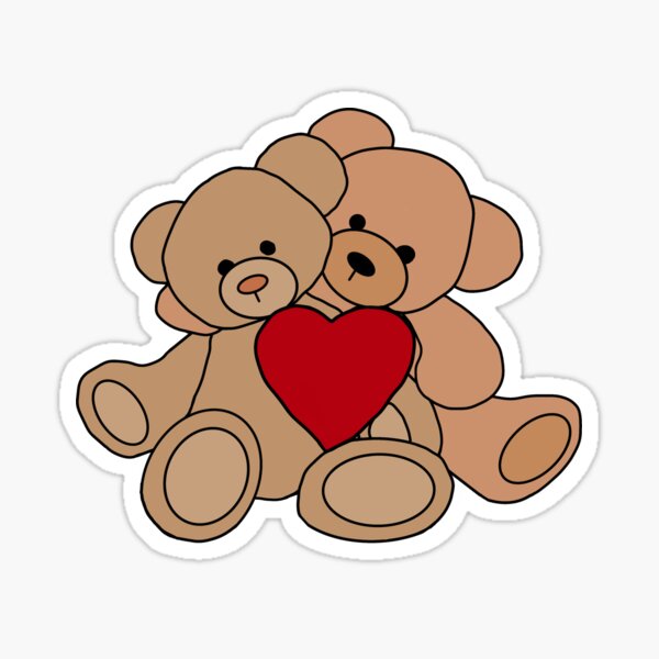 Cute Teddy Bear Lover Hug Kiss Love Milk Mocha Valentines Greeting