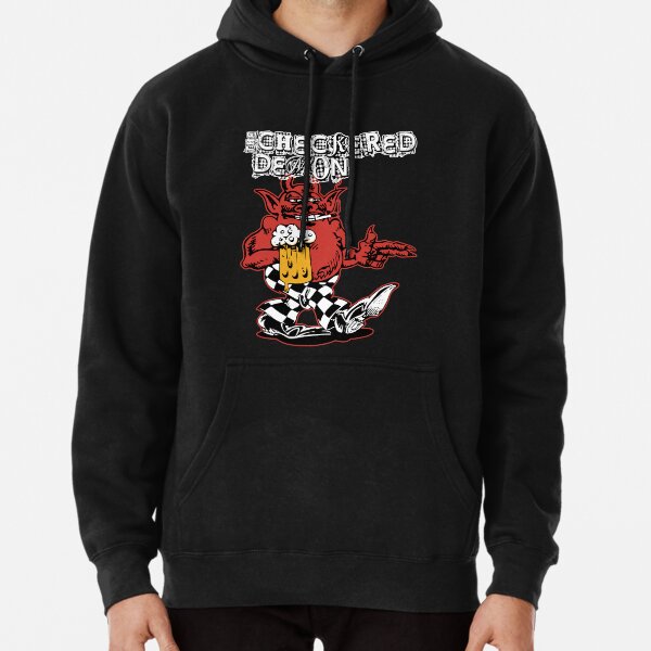 Graffiti Puppet Skate Hoodie In Outerspace