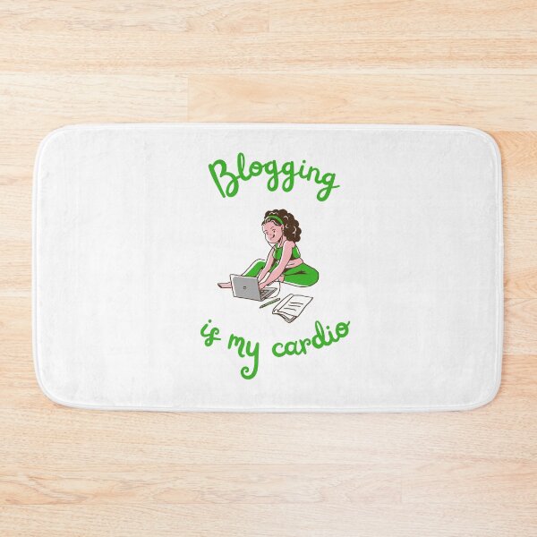Item preview, Blogger: Blogging is my cardio  designed and sold by daguilon.