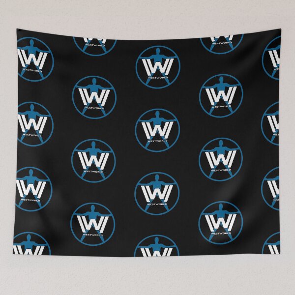 Item preview, Westworld Host (Blue and White) designed and sold by NoirPineapple.