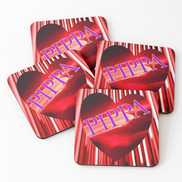 Item preview, PIPPA Is My Sweet Valentine Graphic with Heart designed and sold by EdwardMonet.