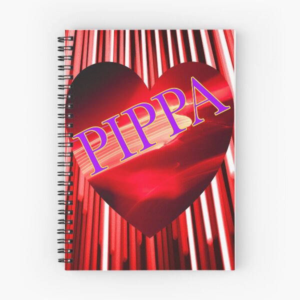 Item preview, PIPPA Is My Sweet Valentine Graphic with Heart designed and sold by EdwardMonet.