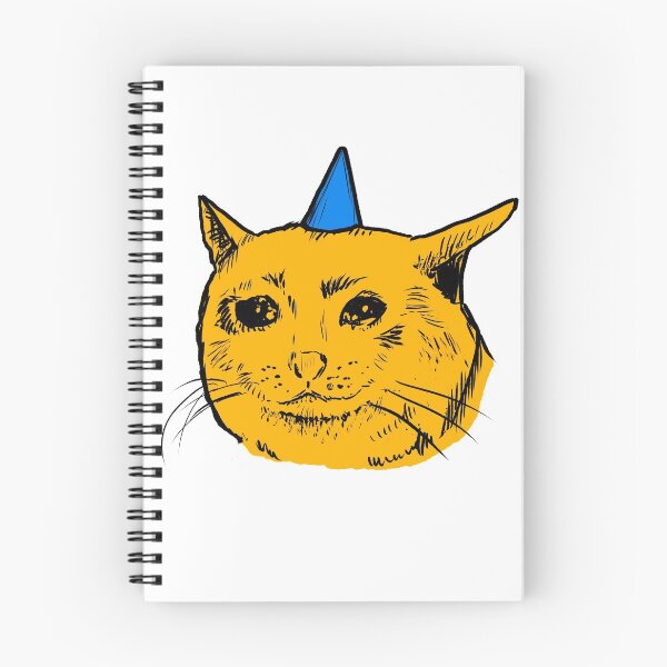 Item preview, Sad Cat with Partyhat designed and sold by Sk-ari.