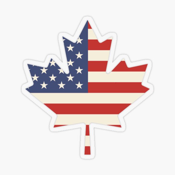 Canada Flag Decal Sticker Auto Canadian Le Drapeau Du Canada Maple Leaf 