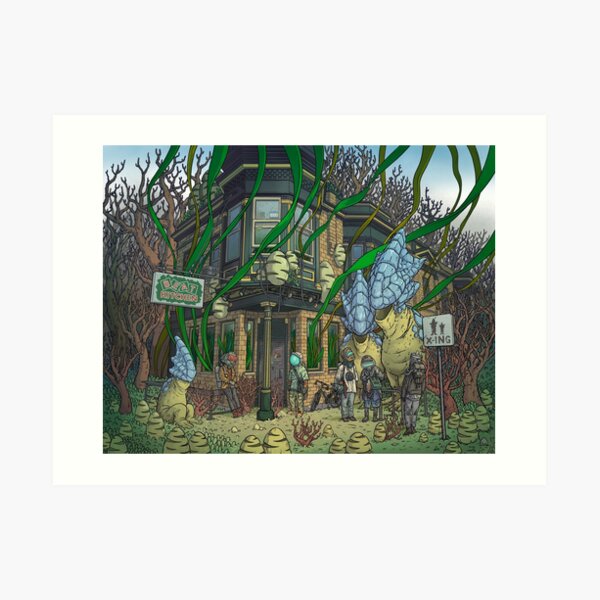 The Beat Kitchen Art Print
