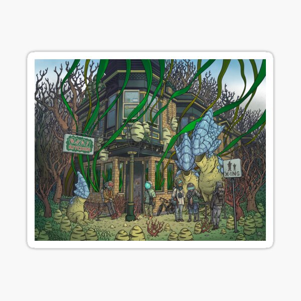 The Beat Kitchen Sticker