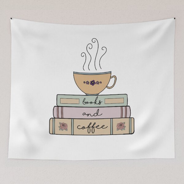 Item preview, Books And Coffee designed and sold by TaraAnouk.