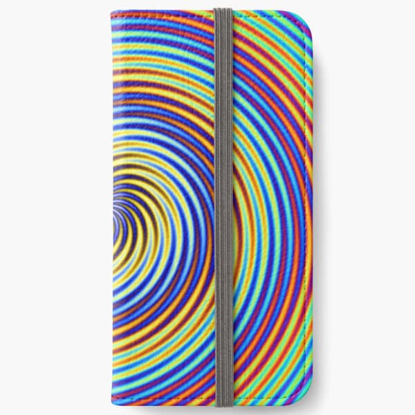 Colour Spiral iPhone Wallet