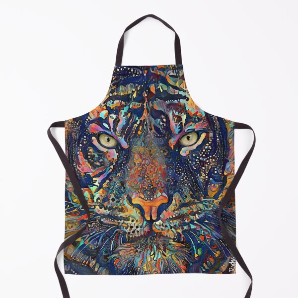 Item preview, Farez, tiger, tigre, wild cat, Léa roche paintings designed and sold by L. ROCHE.