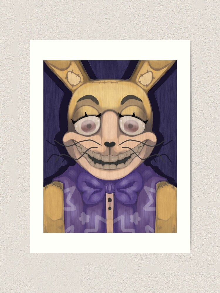 Curse of Glitchtrap Art Print for Sale by Willkippo