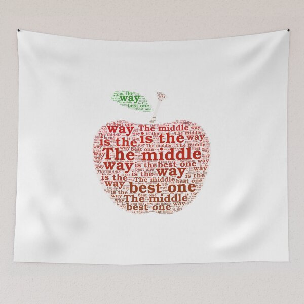 Item preview, The middle way is the best one designed and sold by ichourshop.