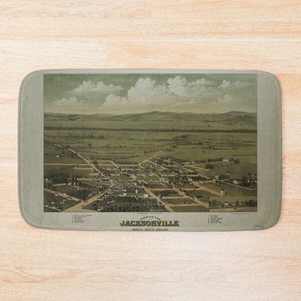 Item preview, Jacksonville and the Rogue River Valley, Oregon (1883) designed and sold by allhistory.