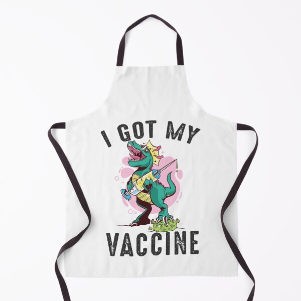 Item preview, Recibí mi vacuna T-rex Vacunado Recibí la vacuna T-rex Kids designed and sold by RandomStuffShop.