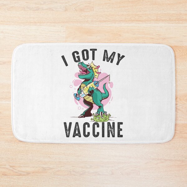 Item preview, Recibí mi vacuna T-rex Vacunado Recibí la vacuna T-rex Kids designed and sold by RandomStuffShop.