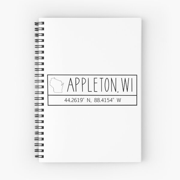 Item preview, Appleton Wisconsin Coordinates  designed and sold by Emily Designs.