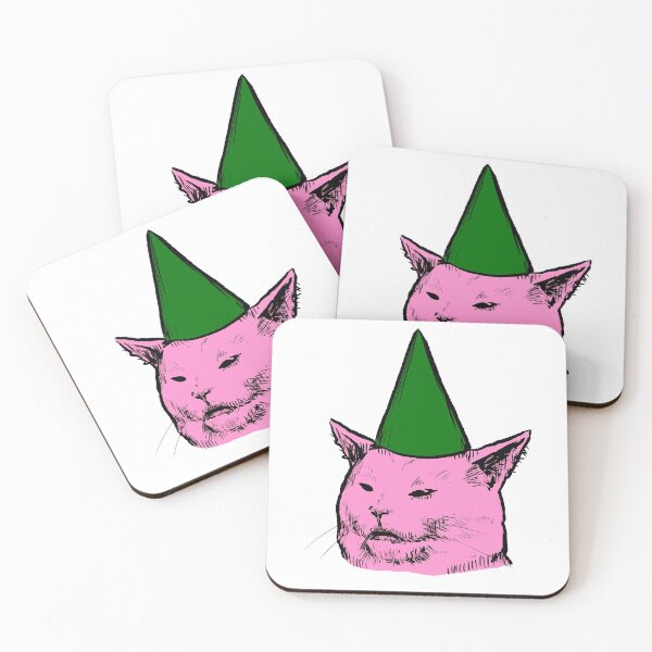Item preview, Meme Cat with Partyhat designed and sold by Sk-ari.