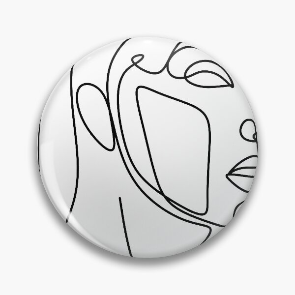 Item preview, Line Drawing Woman Print, Abstract Woman Wall Art, Fine Line Art, Minimalist Print,  designed and sold by OneLinePrint.