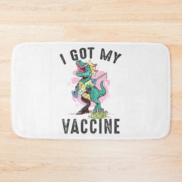 Item preview, Recibí mi vacuna T-rex Vacunado Recibí la vacuna T-rex Kids designed and sold by RandomStuffShop.