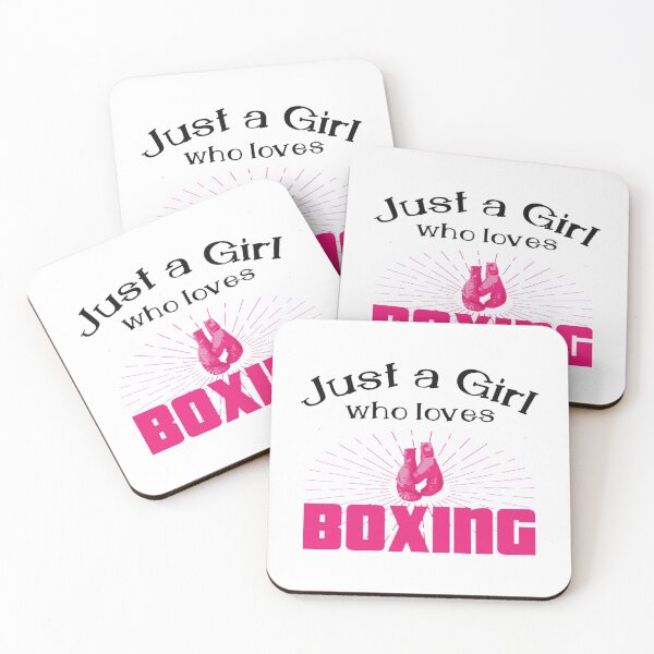 Item preview, Girl Who  Loves Boxing designed and sold by LumeLush.