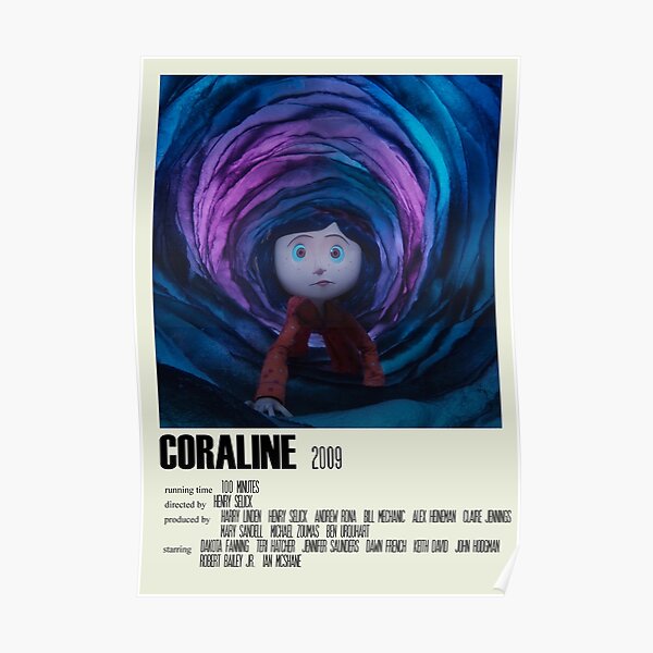 Coraline Alternative Poster Art Movie Large (1) Poster