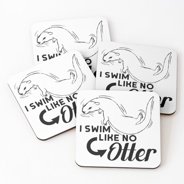 Item preview, I Swim Like No Otter designed and sold by Mesyo.