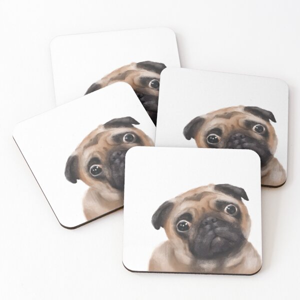 Item preview, Doug the pug designed and sold by CarlaMarieArt.