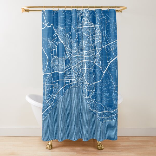 Item preview, Antalya City Map of Turkey - Blueprint designed and sold by deMAP.
