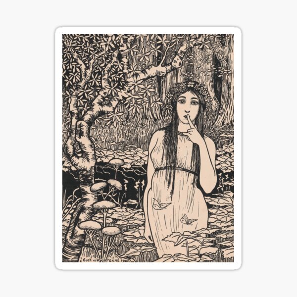 Item preview,  Woman in forest  designed and sold by InnerCitadel.