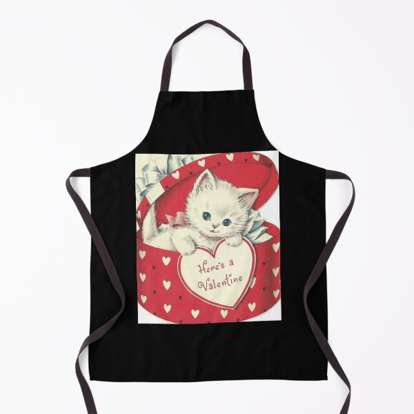 Item preview, Retro Valentine Holiday Cat designed and sold by RBEnt.