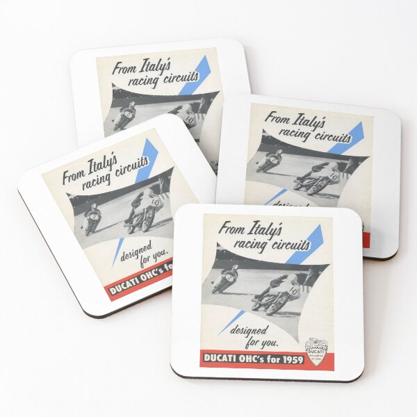 Item preview, From Italy's Racing Circuits Designed for You. Ducati OHC's for 1959 designed and sold by settebello.