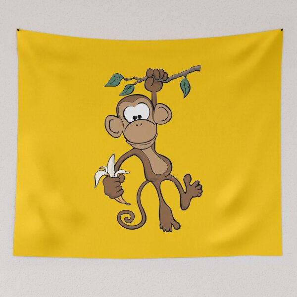 Item preview, Cute Cartoon Monkey  designed and sold by hobrath.