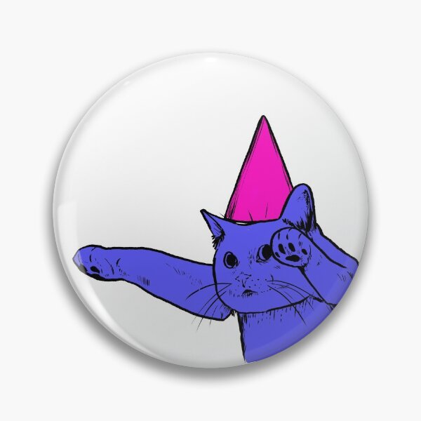 Item preview, Party Cat with Partyhat designed and sold by Sk-ari.