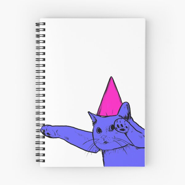 Item preview, Party Cat with Partyhat designed and sold by Sk-ari.