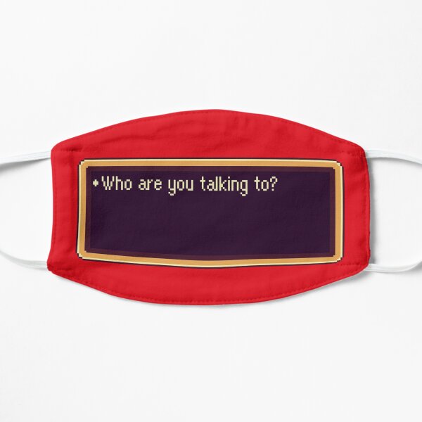 Earthbound- "Who are you talking to?" Flat Mask