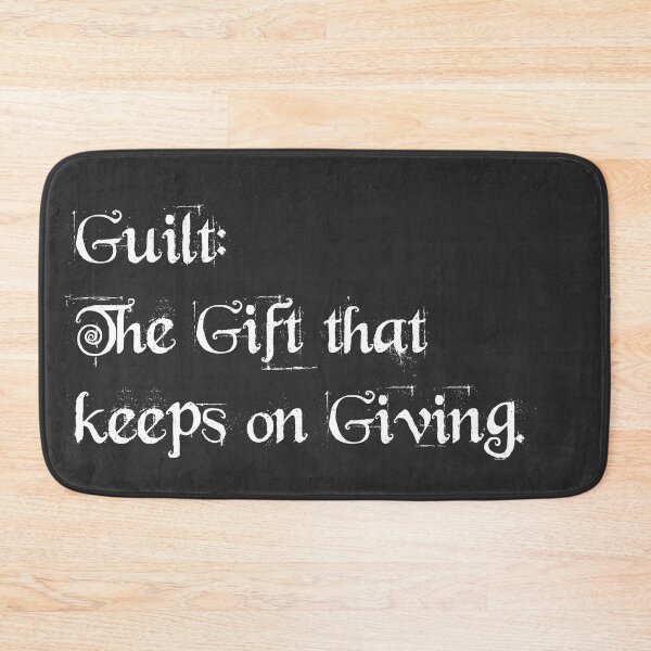 Item preview, guilt inspirational quote designed and sold by magufalo.