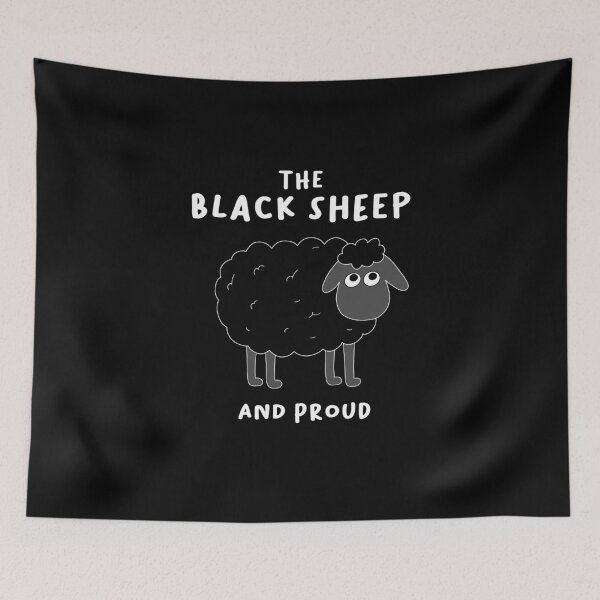 Item preview, The Black Sheep and Proud designed and sold by Kittys-Art.