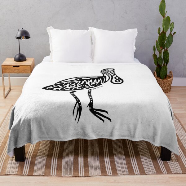 Item preview, Roseate Spoonbill Tribal Design designed and sold by KitayamaDesigns.