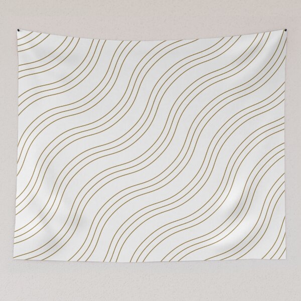 Item preview, Thin Gold Lines Waves designed and sold by PSCSCo.
