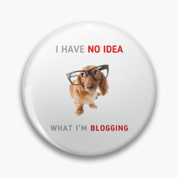 Item preview, Blogger: I have no idea what I'm blogging white designed and sold by daguilon.