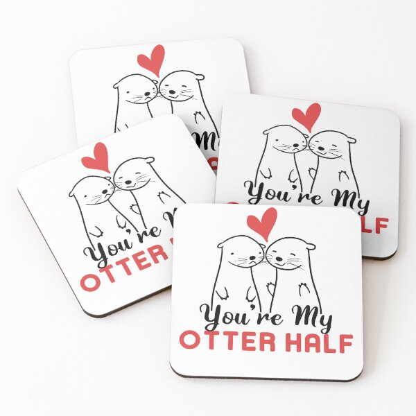 Item preview, You're My Otter Half designed and sold by Mesyo.