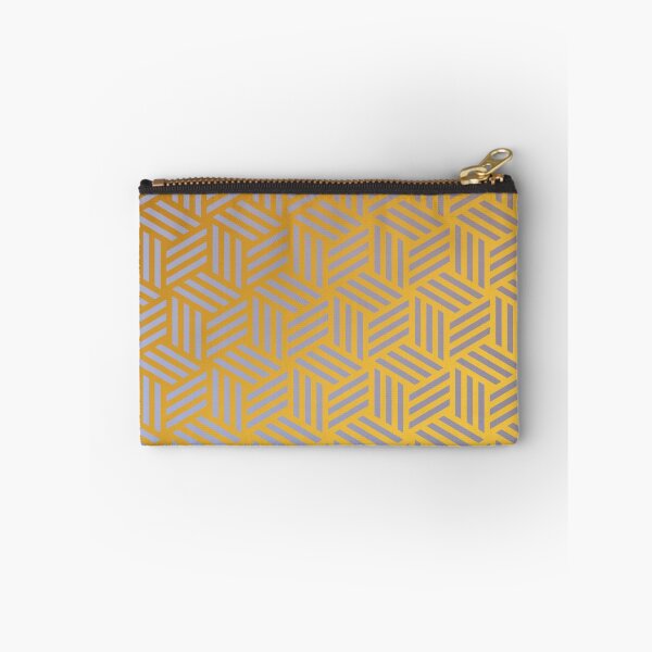 Item preview, Gold and Silver Halftone Cube Pattern designed and sold by Magical  Designs.