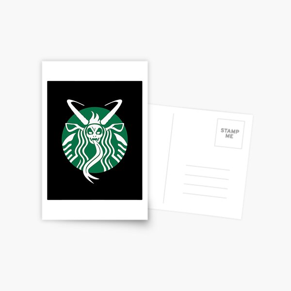 Item preview, Krampuspresso - Caffeine Demon (BLACK) designed and sold by twogargs.
